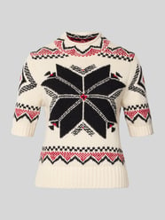 Bluzka z dzianiny z mieszanki wełny z dodatkiem wełny z alpaki od Polo Ralph Lauren - 41