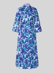 Hemdblusenkleid mit Bindegürtel von Christian Berg Woman - 25