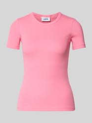 T-shirt met geribbelde ronde hals Model 'FRANKIE' van JJXX - 10