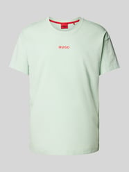 T-shirt met labelprint van HUGO Groen - 2