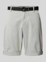 Regular Fit Chinoshorts mit Gürtel von Tom Tailor Denim - 8