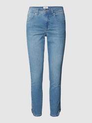 Jeans mit Label-Patch Modell 'ORNELLA' von Angels Blau - 12