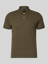 Slim Fit Poloshirt mit Logo-Stitching von Geox - 3
