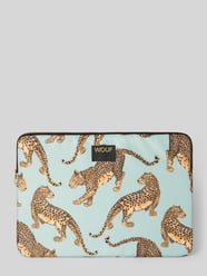 Torba na laptop z nadruk z motywem na całej powierzchni model 'Leopard' od WOUF - 10