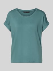 damski t-shirt o kroju regular fit z mieszanki wiskozy model 'MOSTER' od ONLY - 31