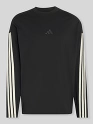 Bluzka z długim rękawem o kroju relaxed fit z czystej bawełny od adidas Sportswear - 16
