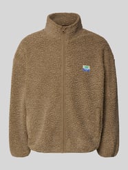 regular fit teddyjack met logopatch van American Vintage - 7