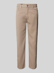 Stoffhose mit 5-Pocket-Design von Emporio Armani Beige - 7