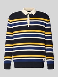 Strickpullover mit Polokragen und Label-Patch von GANT - 34