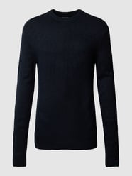 Strickpullover in melierter Optik von Scotch & Soda Blau - 30