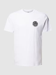 Standard Fit T-Shirt mit Label-Print Modell 'WETTIE ICON' von Rip Curl Weiß - 16