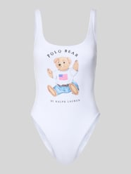 Kostium kąpielowy z nadrukiem polo bear z motywem od Polo Ralph Lauren - 19