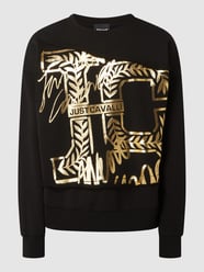 Sweatshirt mit Logo von Just Cavalli Schwarz - 8