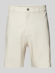 Regular Fit Chino-Shorts mit Gürtelschlaufen von CK Calvin Klein Beige - 20