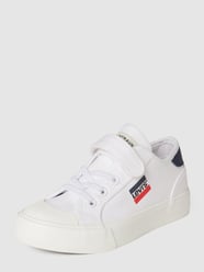 Sneaker mit Label-Print Modell 'MISSIION' von Levi's® Weiß - 42