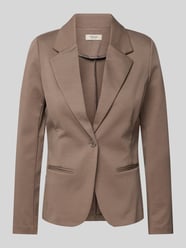 Blazer mit Paspeltaschen von Fransa Braun - 14