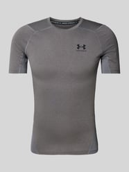 T-shirt met labelprint van Under Armour Grijs / zwart - 43