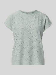 Relaxed Fit T-Shirt mit Ausbrenner-Effekt Model 'SMILLA' von ONLY - 16