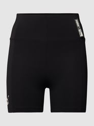 Korte broek met labeldetails van PUMA PERFORMANCE Grijs / zwart - 9