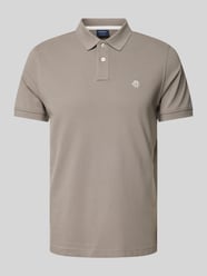 Regular Fit Poloshirt mit Label-Stitching von MCNEAL Grau - 27