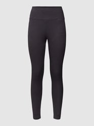 Legginsy sportowe z fakturowanym wzorem model ‘NEW DANA’ od Guess Activewear Czarny - 3