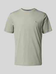 T-shirt o kroju regular fit z czystej bawełny od Lerros - 11