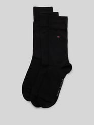 Socken mit Label-Detail im 3er-Pack von Tommy Hilfiger Schwarz - 14