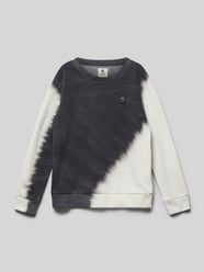 Sweatshirt met batikpatroon van Garcia Grijs / zwart - 6