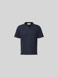 Koszulka polo z dekoltem w serek od Officine Générale - 8