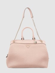 Handtasche in Flecht-Optik Modell 'Hassie' von Guess Pink - 18