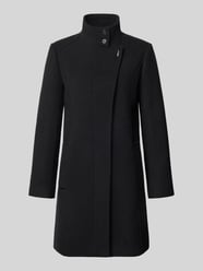 Slim Fit Mantel mit Stehkragen und Eingrifftaschen von Liu Jo White - 37