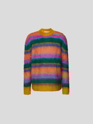 Sweatshirt mit Streifenmuster von Marni Schwarz - 36