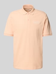 Regular Fit Poloshirt mit Knopfleiste Modell 'MAKOTO' von Jack & Jones Orange - 46