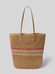 Torba shopper z detal z logo model 'Lazey' od Barts - 2