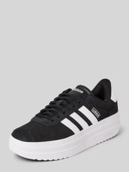 Ledersneaker mit Plateausohle Modell 'COURT BOLD' von ADIDAS SPORTSWEAR Schwarz - 28