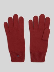 Handschuhe aus Baumwoll-Mix mit Woll-Anteil von Tommy Hilfiger - 4
