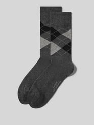 Socken mit Karomuster im 2er-Pack von camano - 15