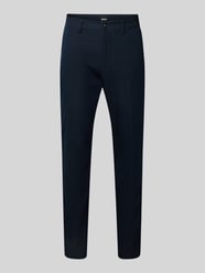 Spodnie do garnituru o kroju slim fit z mieszanki bawełny model ‘KAITON’ od BOSS - 11