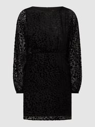 Kleid mit Leopardenmuster Modell 'Burna' von YAS Schwarz - 16