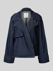 Jeansjacke mit Reverskragen und Ärmelriegeln von Mango - 1