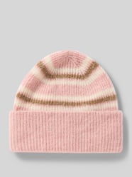 Czapka beanie z szerokim rondem Model „Alenie” od OPUS Fuksjowy - 38