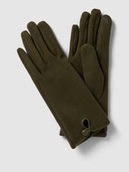 Handschuhe mit Knopfverschluss von EEM Grün - 34