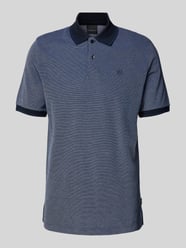 Poloshirt mit Label-Stitching von bugatti - 44