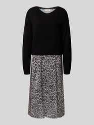 Tailliertes Strickkleid Mit Woll-Mohair-Anteil von ROBE LÉGÈRE - 19