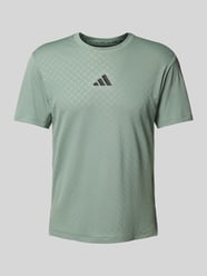 T-shirt met logo en ronde hals, model 'POWER' van Adidas Training - 39