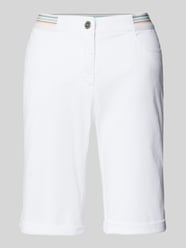Regular Fit Bermudas mit elastischem Bund Modell 'SUE' von Toni Dress Weiß - 3