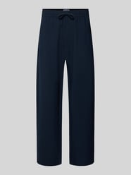 Straight fit stoffen broek met viscose van REVIEW - 25