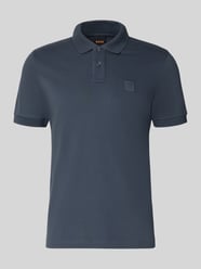 Regular fit poloshirt van katoenmix model 'Passenger' van BOSS Orange - 34