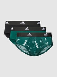 Slip mit Allover-Logo-Muster von ADIDAS SPORTSWEAR Grün - 37