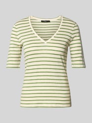 T-shirt z dekoltem w serek model ‘OPZIONE’ od Weekend Max Mara - 33